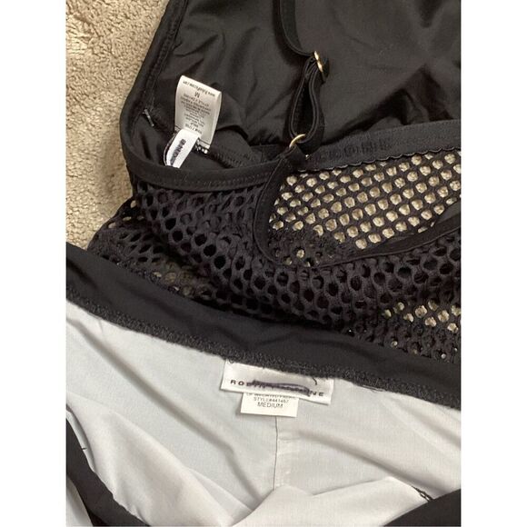 New. Robin Piccone black net bikini. Medium. Retails $214 - Picture 6 of 7